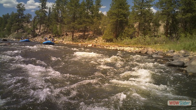 White water rafting in Nathrop, CO